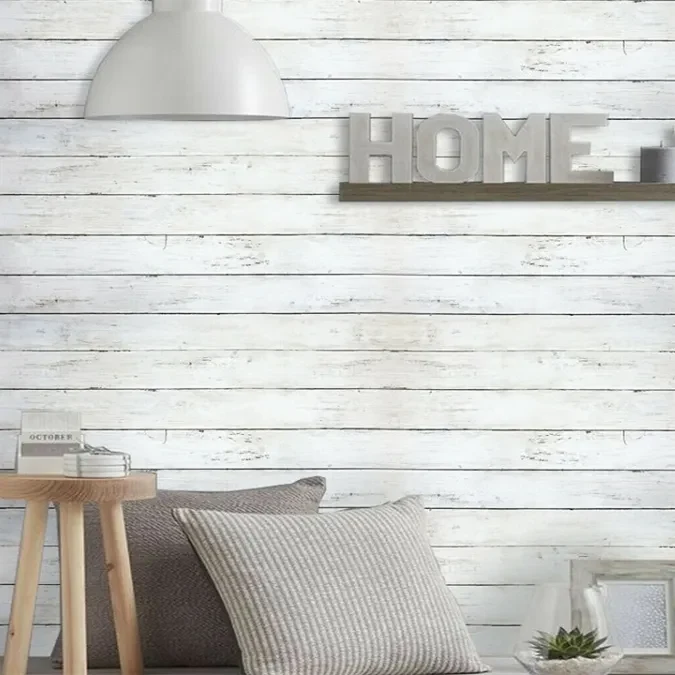 Hình nền trang trí bằng gỗ tự dính